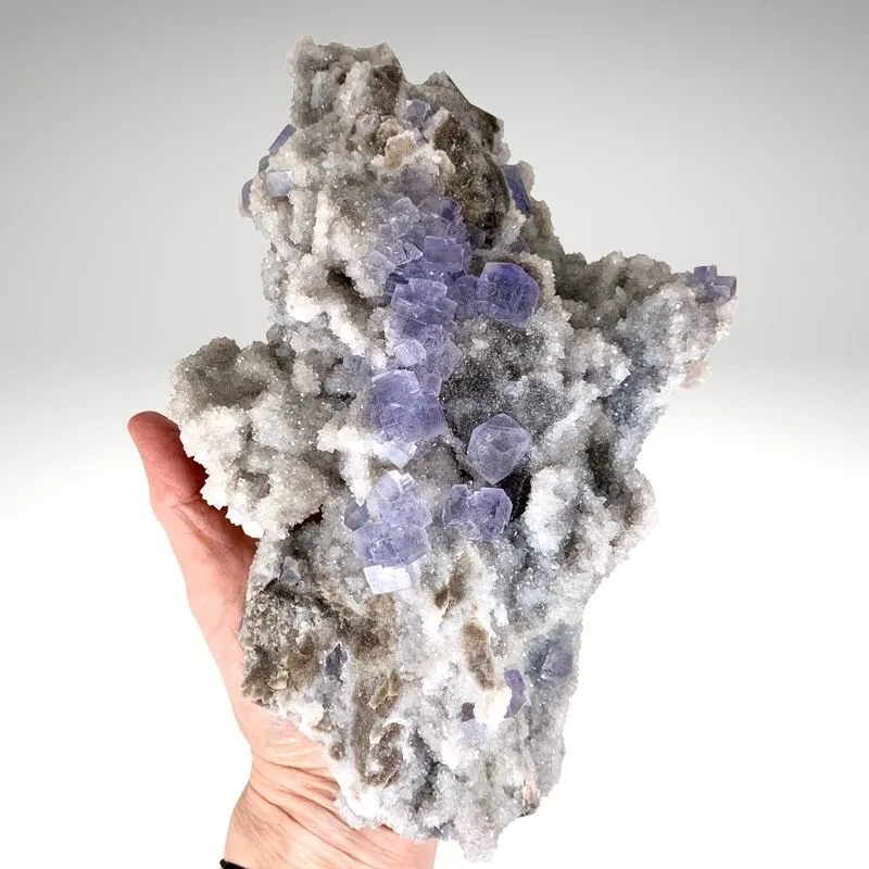 Fluorite from Spain, Asturias, La Viesca Mine - image 3