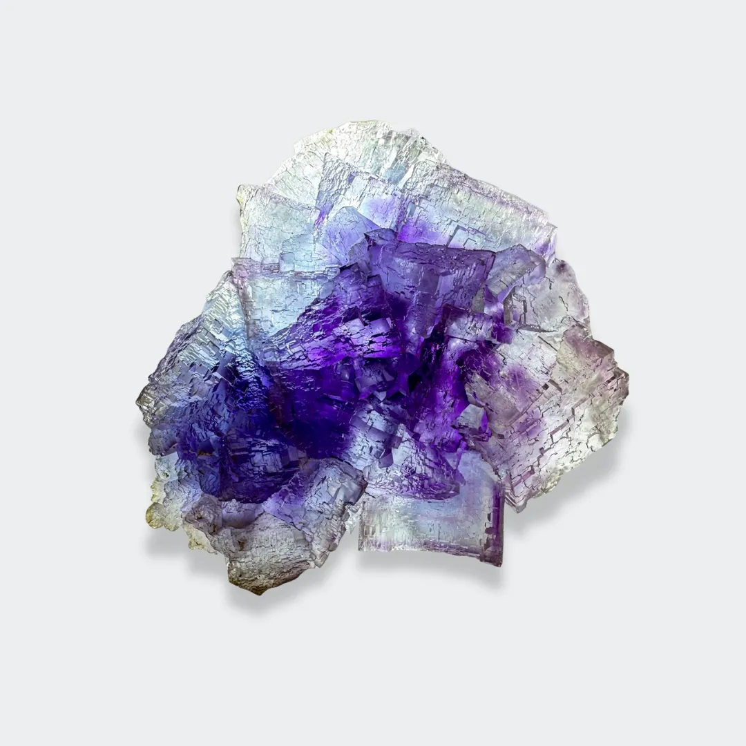 Fluorite from Spain, Asturias, Siero, La Collada mining area, La Collada - image 1