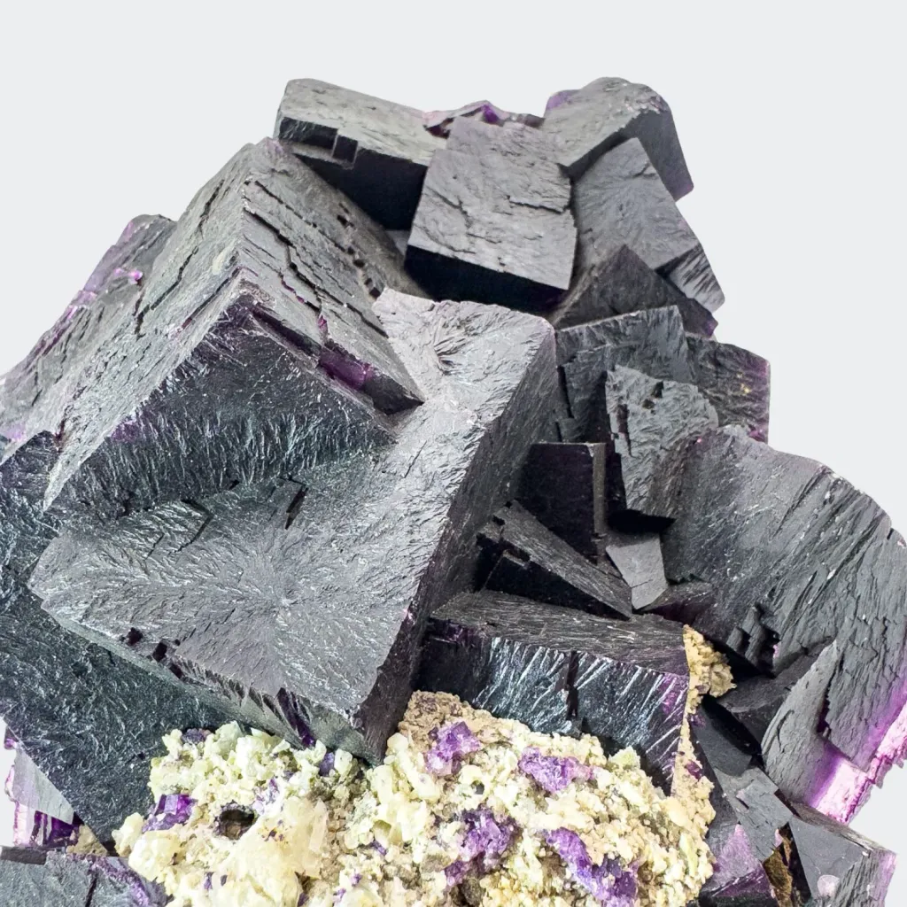 Fluorite from Spain, Asturias, Siero, La Collada mining area, La Collada - image 4
