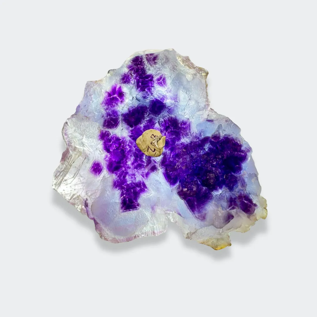 Fluorite from Spain, Asturias, Siero, La Collada mining area, La Collada - image 3