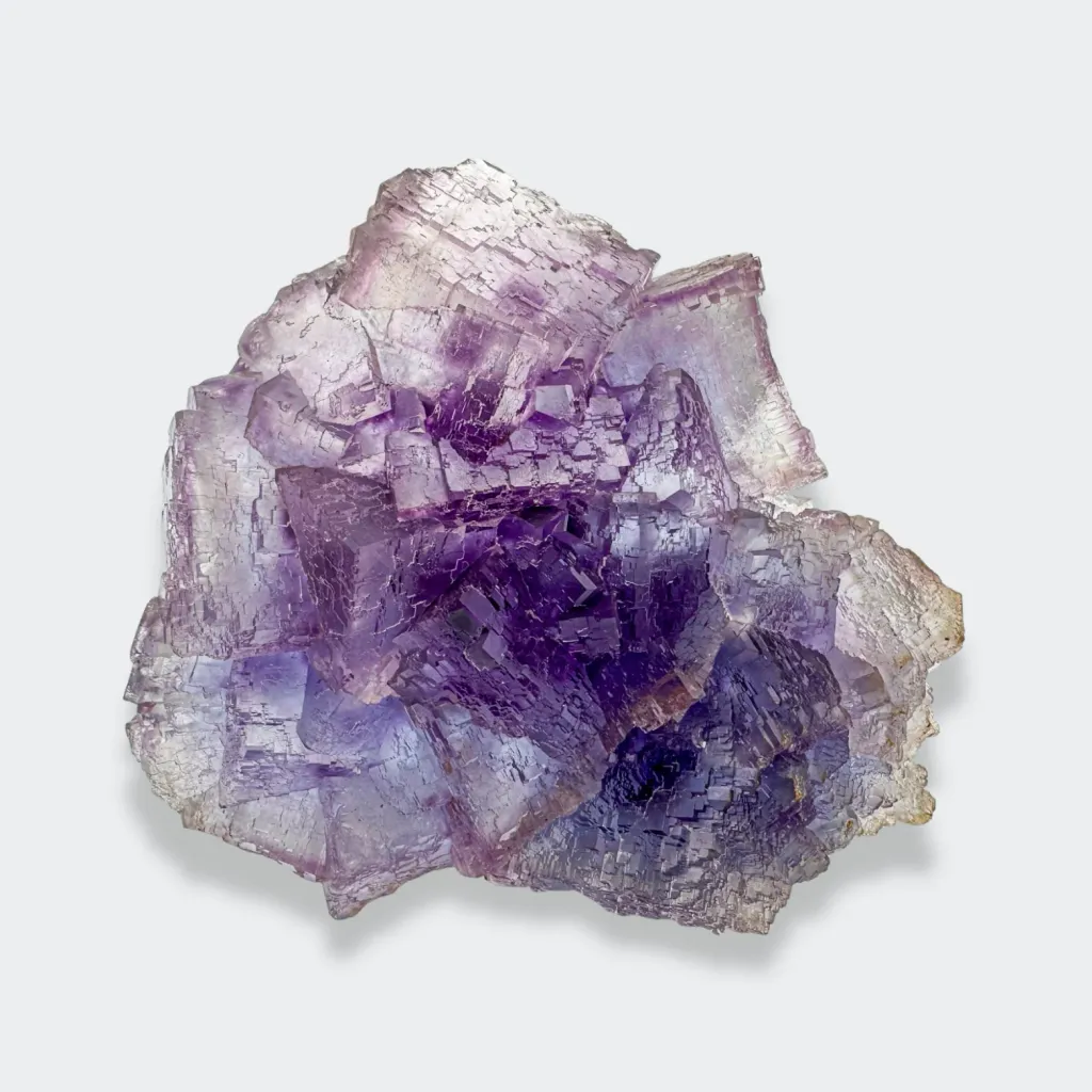 Fluorite from Spain, Asturias, Siero, La Collada mining area, La Collada