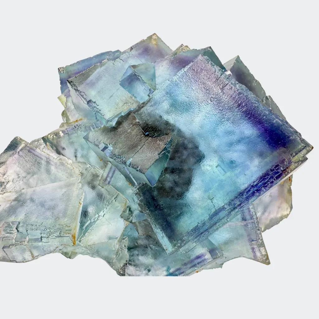 Fluorite from Spain, Asturias, Siero, La Collada mining area, La Collada - image 2