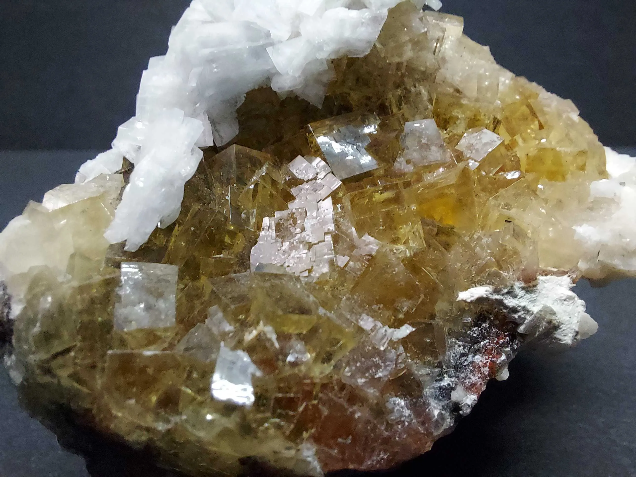 Fluorite from Spain, Corvera de Asturias, Moscona Mine - image 3