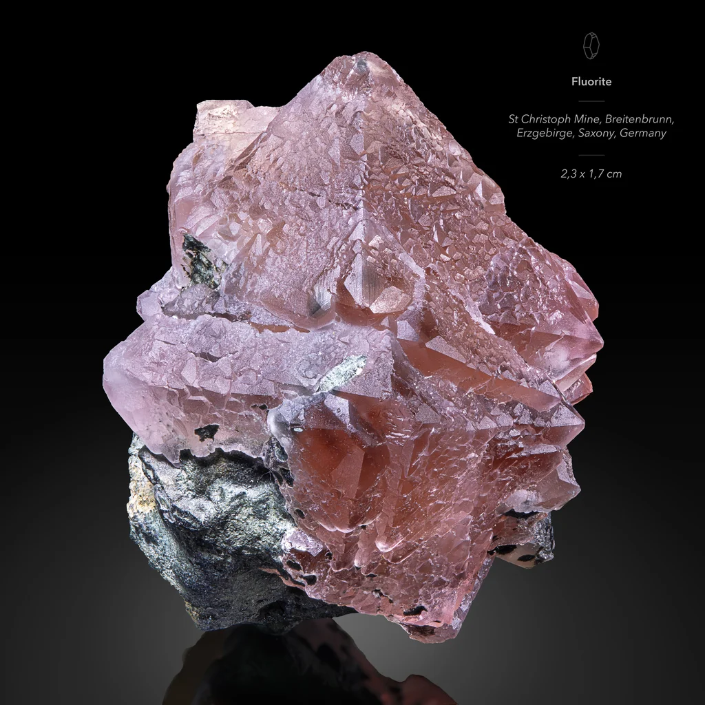 Fluorite from St Christoph Mine, Saxony, Germany image