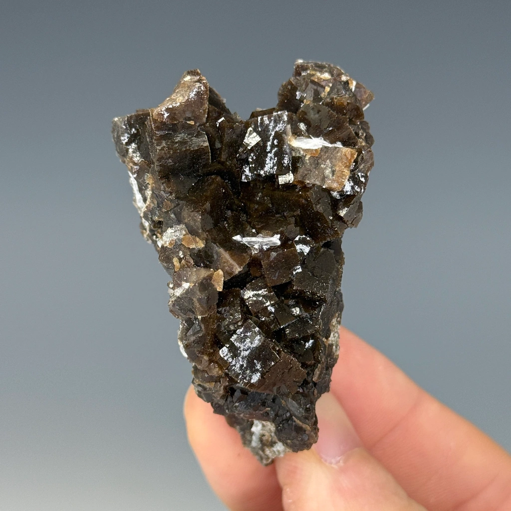 Fluorite from Stoneco White Rock Quarry, Clay Center, Ohio, USA image