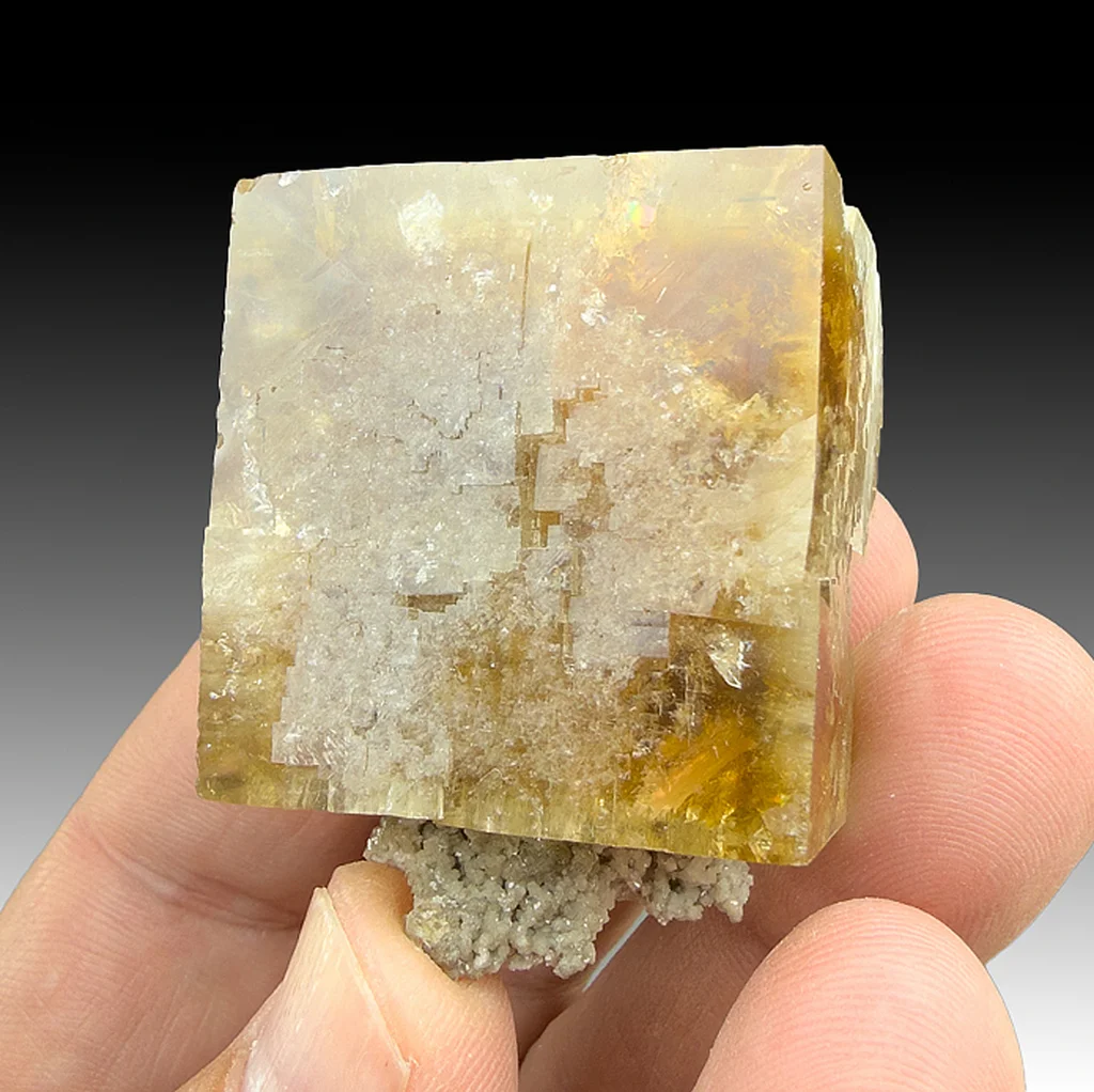 Fluorite from Stoneco White Rock Quarry, Clay Center, Ohio, USA - image 1