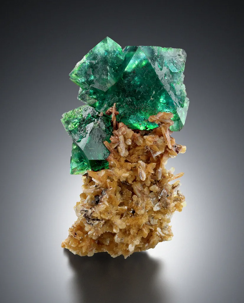 Fluorite from Sweden, Norrbotten County, Gällivare, Malmberget image