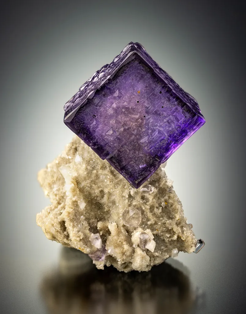 Fluorite from the Elmwood Mine, Tennessee image