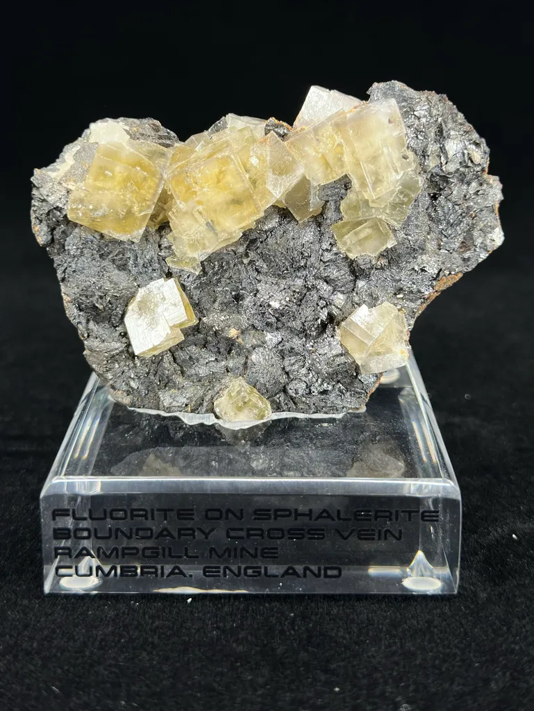 Fluorite from UK, England, Alston Moor, Nenthead, Rampgill Mill image
