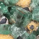 Fluorite from UK, England, County Durham, Rogerley Quarry, Diana Maria Mine - image 3