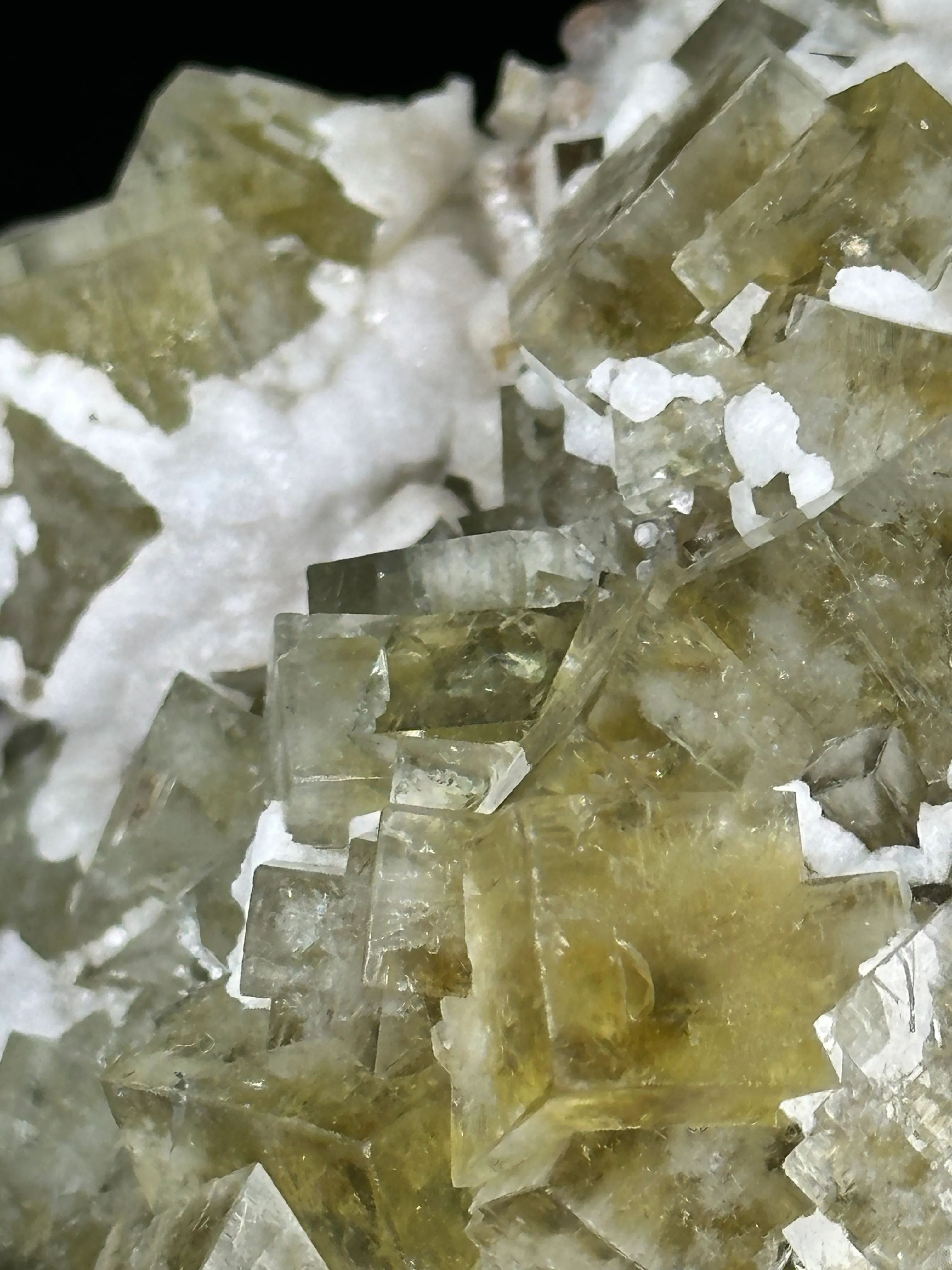 Fluorite from UK, England, County Durham, Rogerley Quarry, Diana Maria Mine - image 2