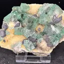 Fluorite from UK, England, County Durham, Rogerley Quarry, Diana Maria Mine - image 1
