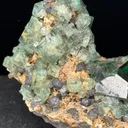 Fluorite from UK, England, County Durham, Rogerley Quarry, Diana Maria Mine - image 2