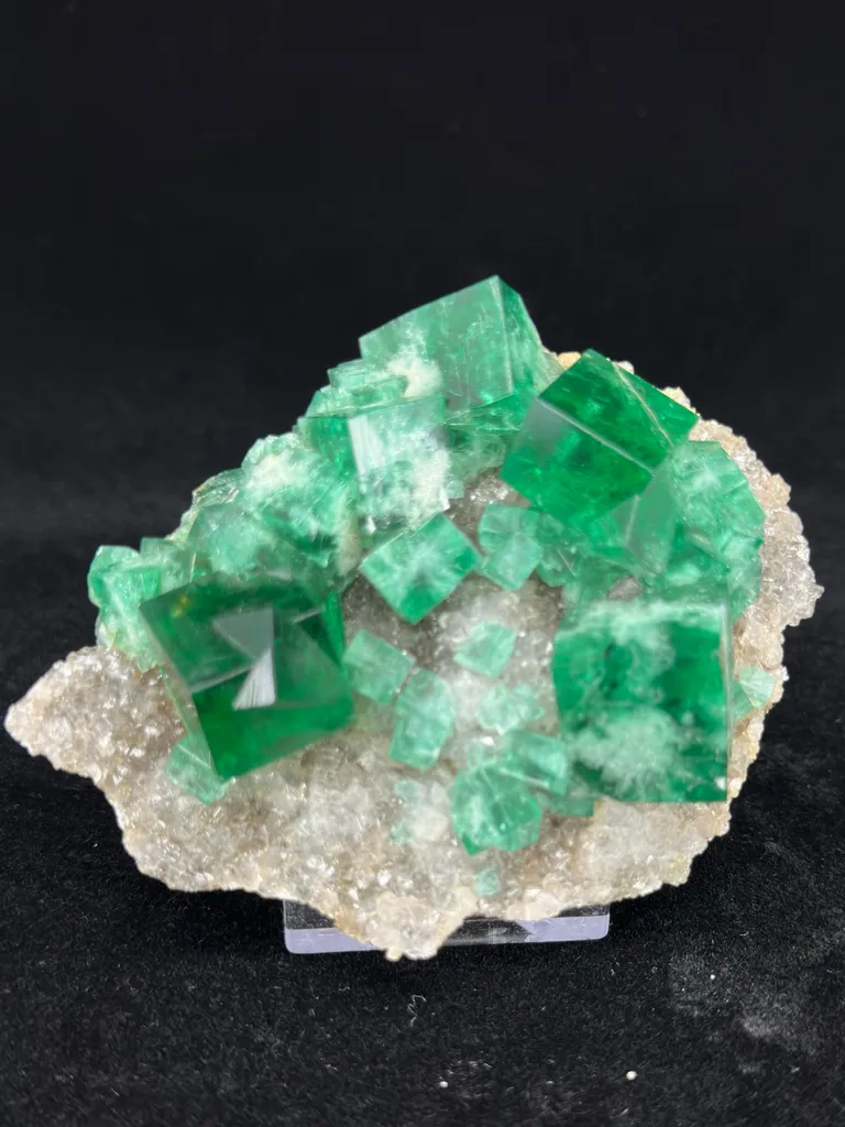 Fluorite from UK, England, County Durham, Rogerley Quarry, Diana Maria Mine image