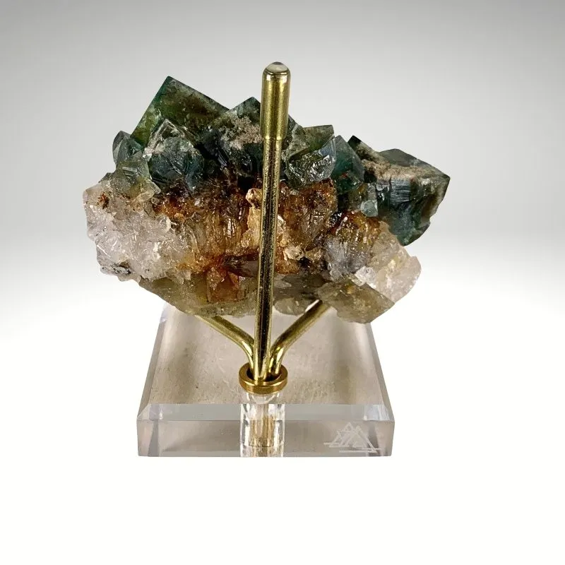 Fluorite from UK, England, County Durham, Rogerley Quarry, Diana Maria Mine, Milky Way Pocket - image 4