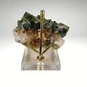 Fluorite from UK, England, County Durham, Rogerley Quarry, Diana Maria Mine, Milky Way Pocket - image 4