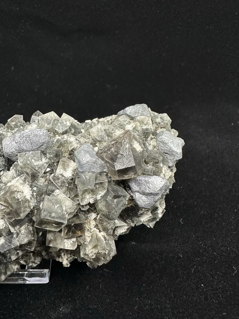 Fluorite from UK, England, County Durham, Rogerley Quarry, Diana Maria Mine, Smokey Rabbit pocket - image 2