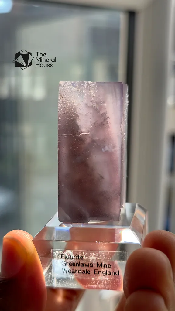 Fluorite from UK, England, Greenlaws Mine image