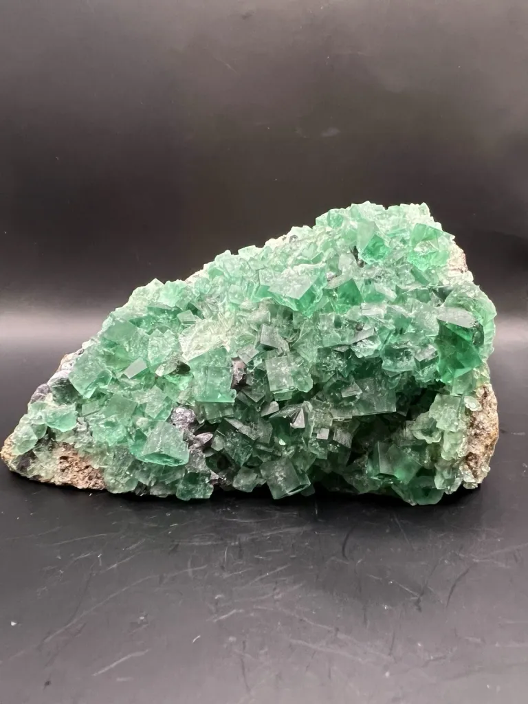 Fluorite from UK, England, Rogerley Mine - 10105 image