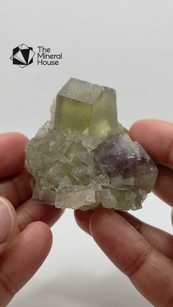 Fluorite from UK, England, West Pasture Mine image