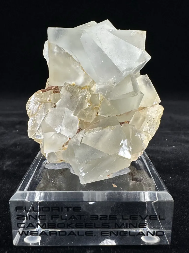 Fluorite from UK, England, Westgate, Cambokeels Mine image