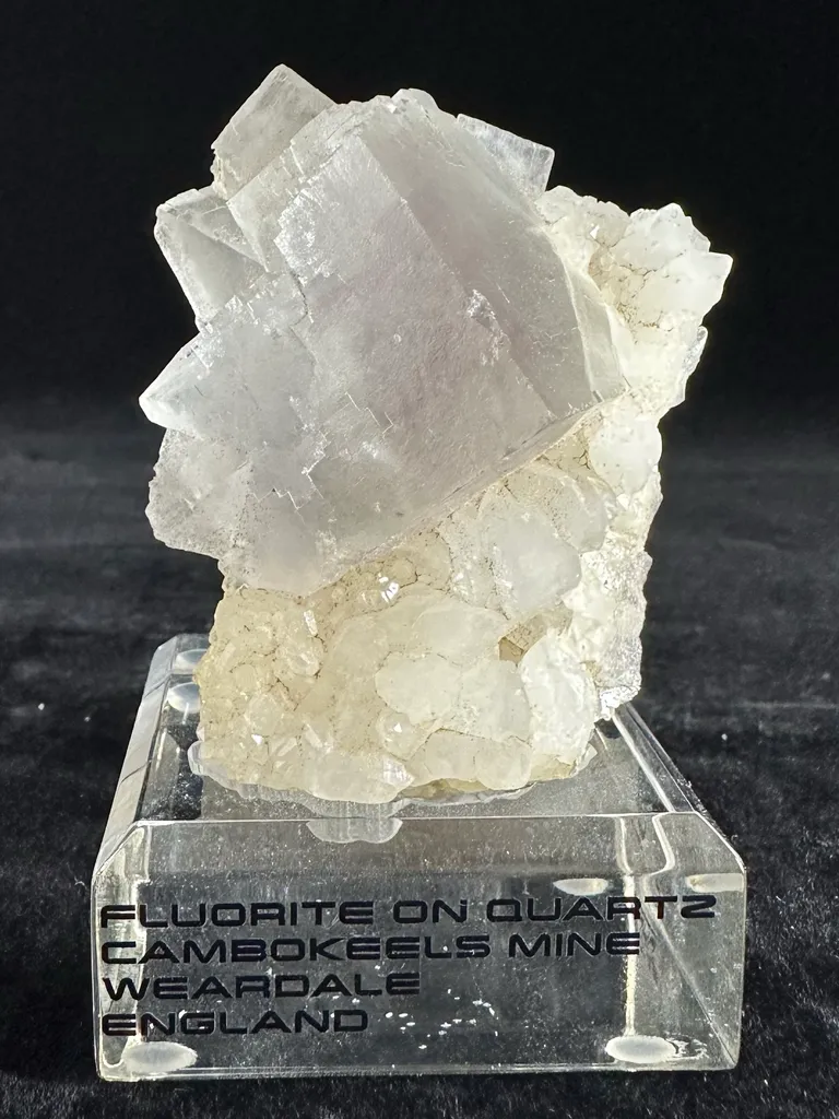 Fluorite from UK, England, Westgate, Cambokeels Mine image