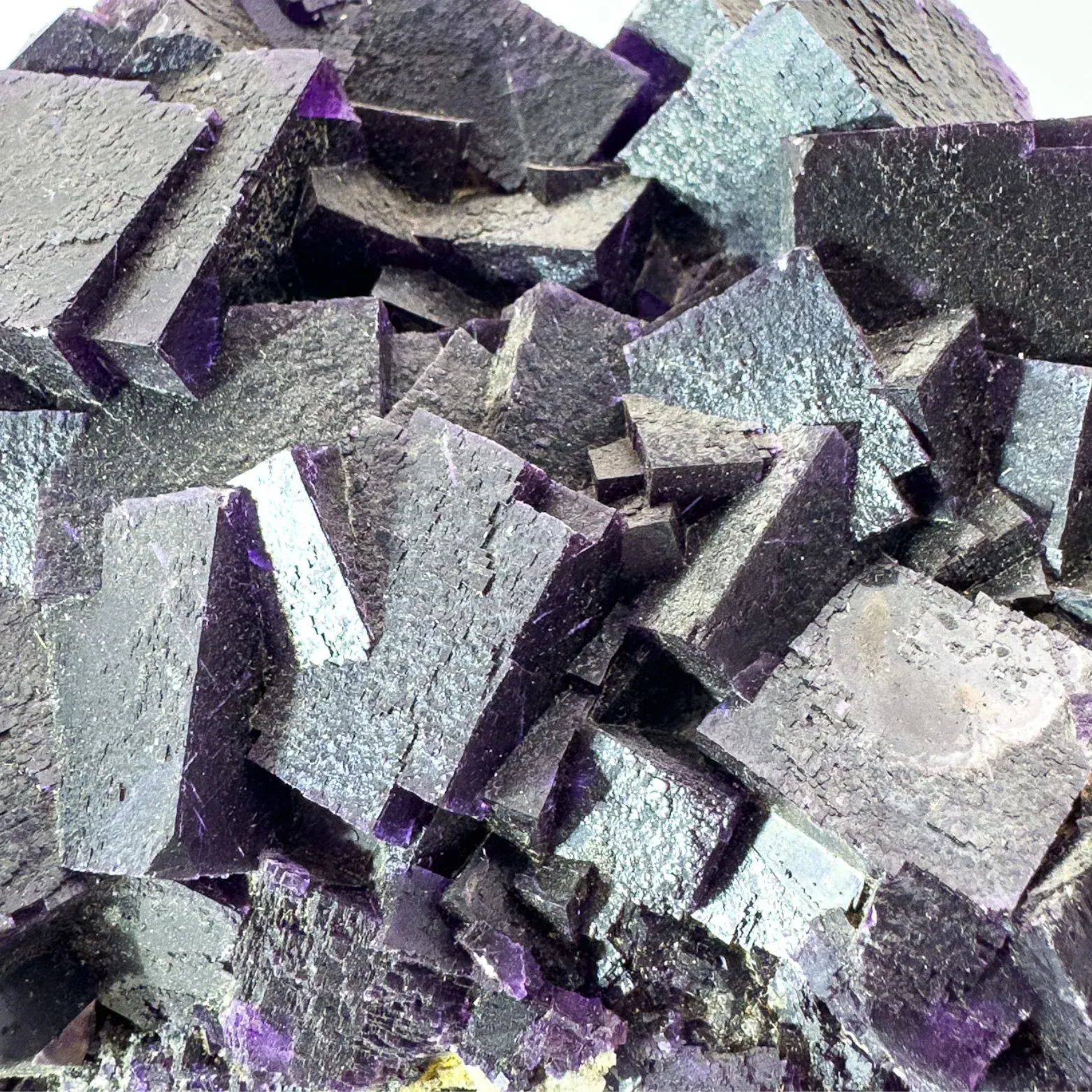 Fluorite from USA, Illinois, Hardin County, Cave-in-Rock Mining Sub-District, Cave-in-Rock - image 3