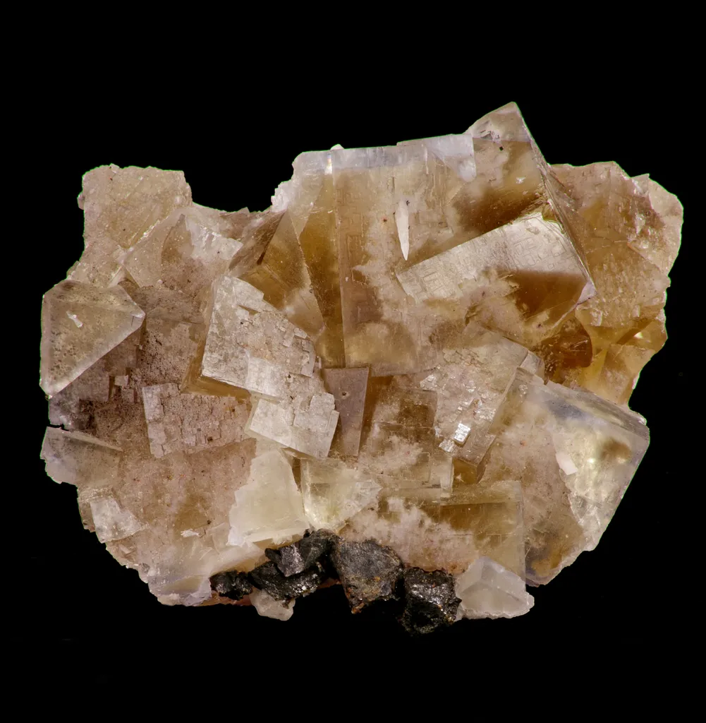 Fluorite from USA, Illinois, Hardin County, Cave-in-Rock Mining Sub-District, Cave-in-Rock