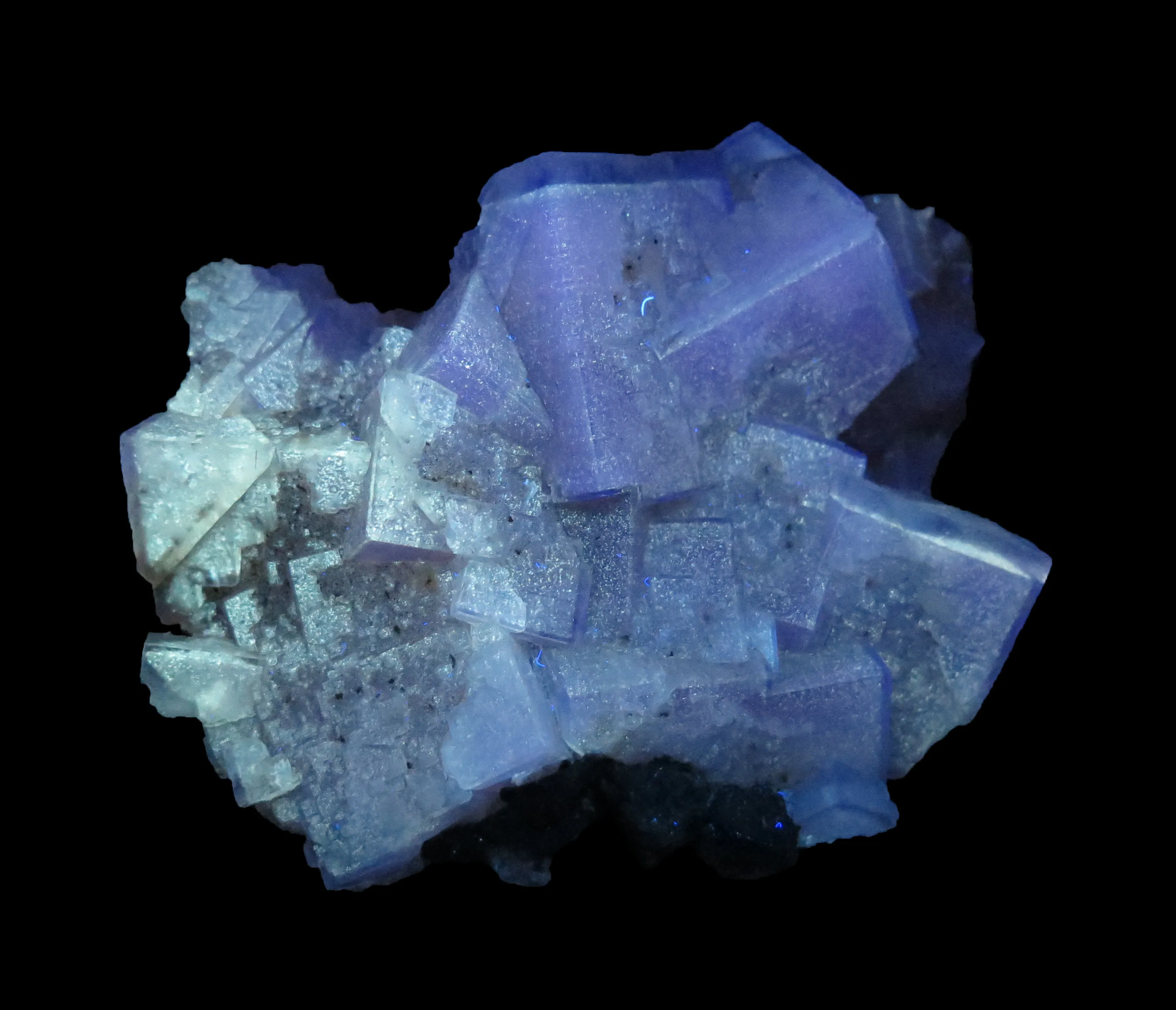 Fluorite from USA, Illinois, Hardin County, Cave-in-Rock Mining Sub-District, Cave-in-Rock - image 3