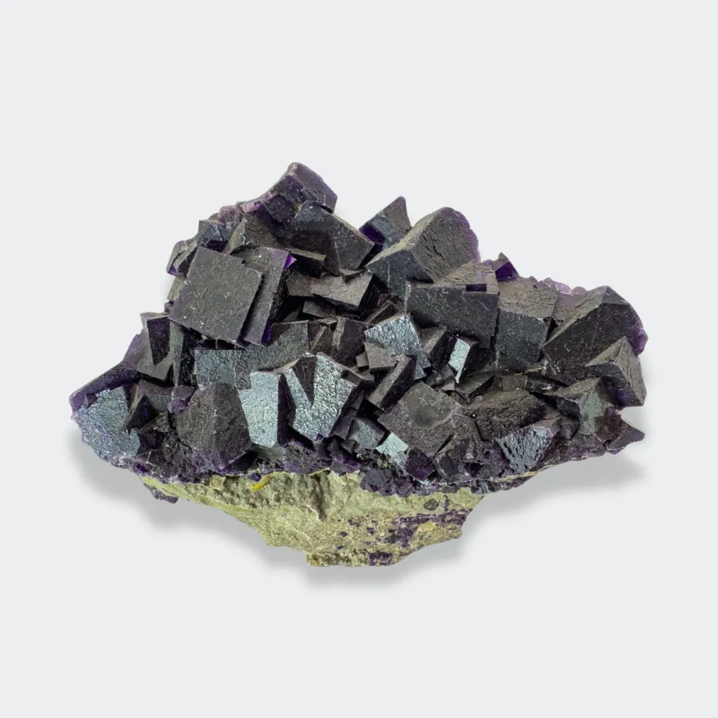 Fluorite from USA, Illinois, Hardin County, Cave-in-Rock Mining Sub-District, Cave-in-Rock
