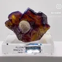 Fluorite from USA, Illinois, Hardin County, Cave-in-Rock Mining Sub-District, Cave-in-Rock - image 1