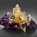 Fluorite from USA, Illinois, Hardin County, Harris Creek Mining Sub-District, Denton Mine - image 1