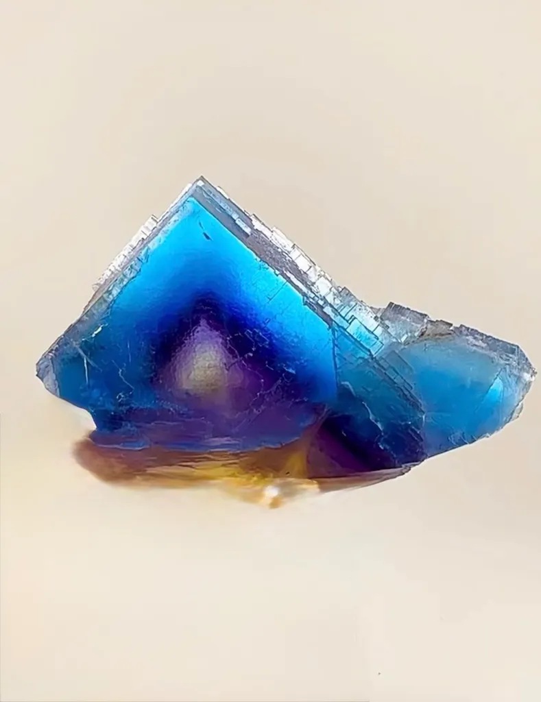 Fluorite from USA, Illinois, Hardin County, Minerva No. 1 Mine - image 2