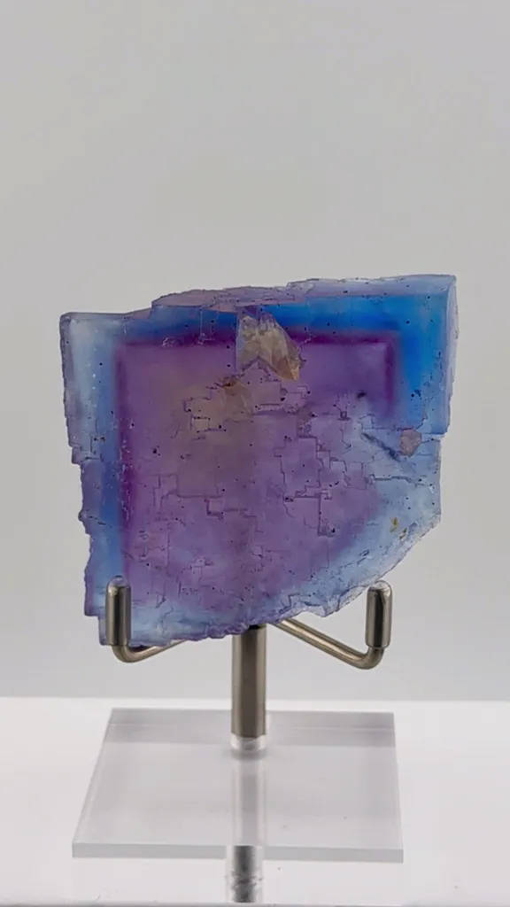 Fluorite from USA, Illinois, Hardin County, Minerva No. 1 Mine - image 2