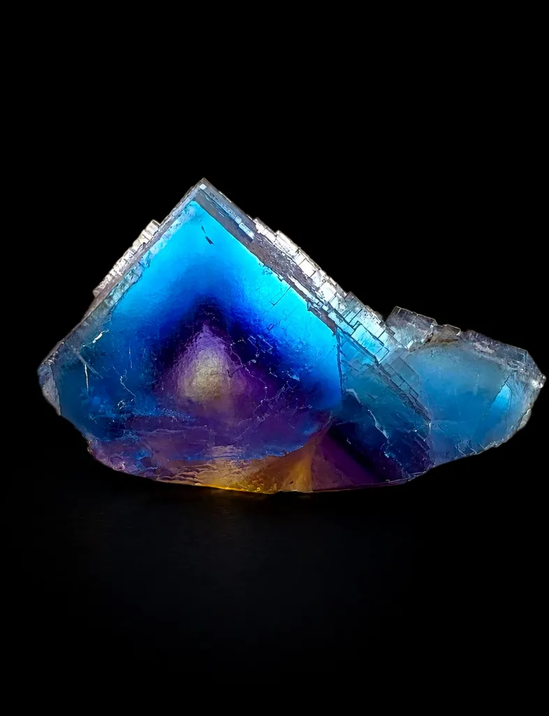 Fluorite from USA, Illinois, Hardin County, Minerva No. 1 Mine image