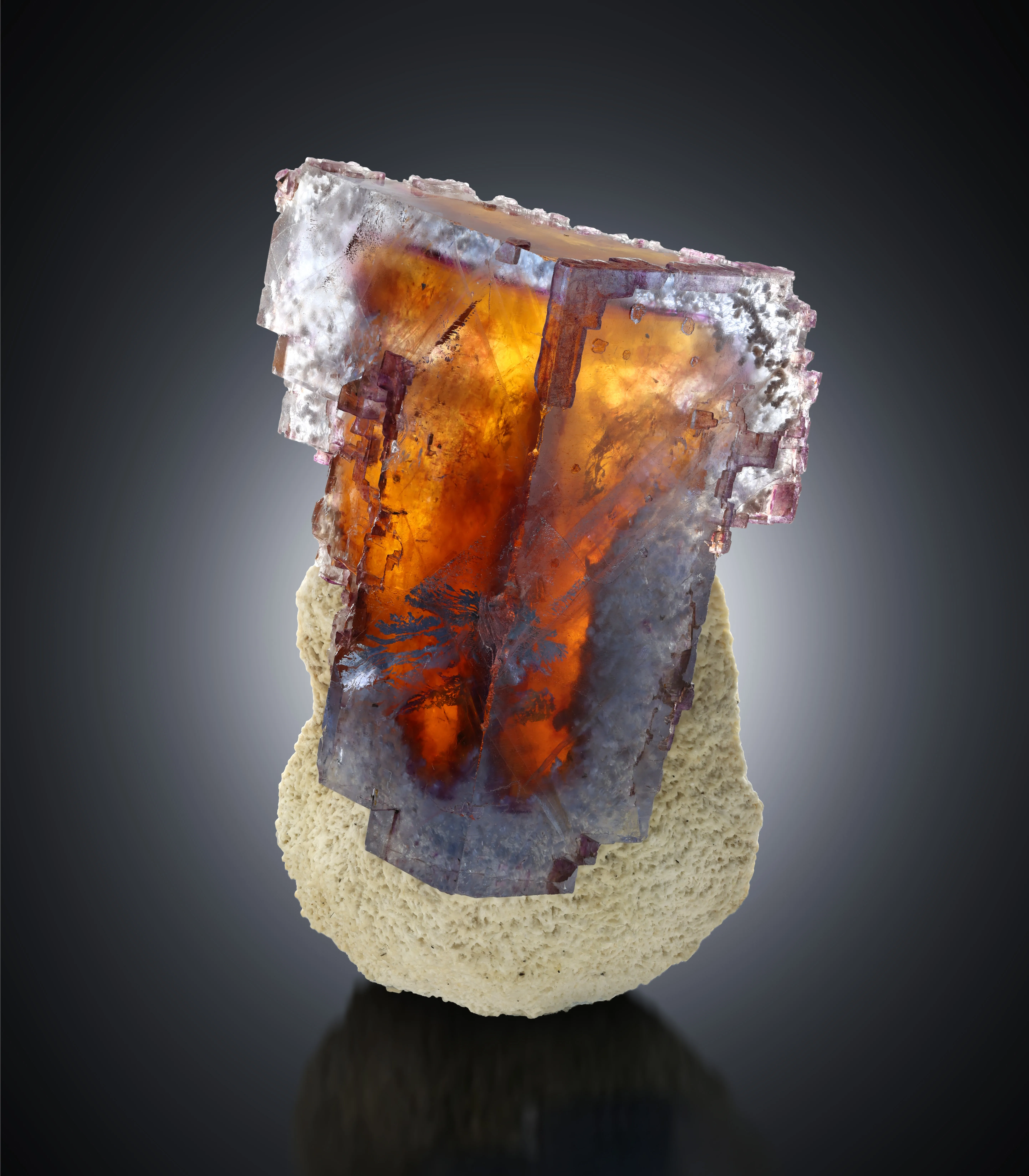 Fluorite from USA, Illinois, Minerva No. 1 Mine - image 1