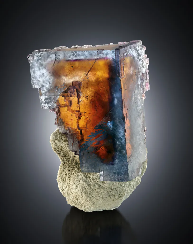 Fluorite from USA, Illinois, Minerva No. 1 Mine - image 2
