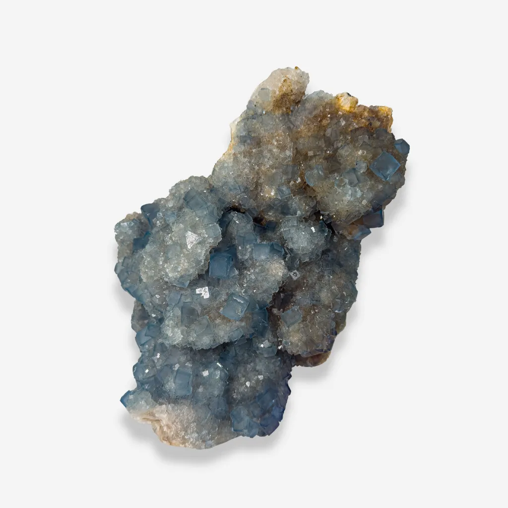 Fluorite from USA, New Mexico, Socorro County, Hansonburg District, Bingham, Blanchard Mine image