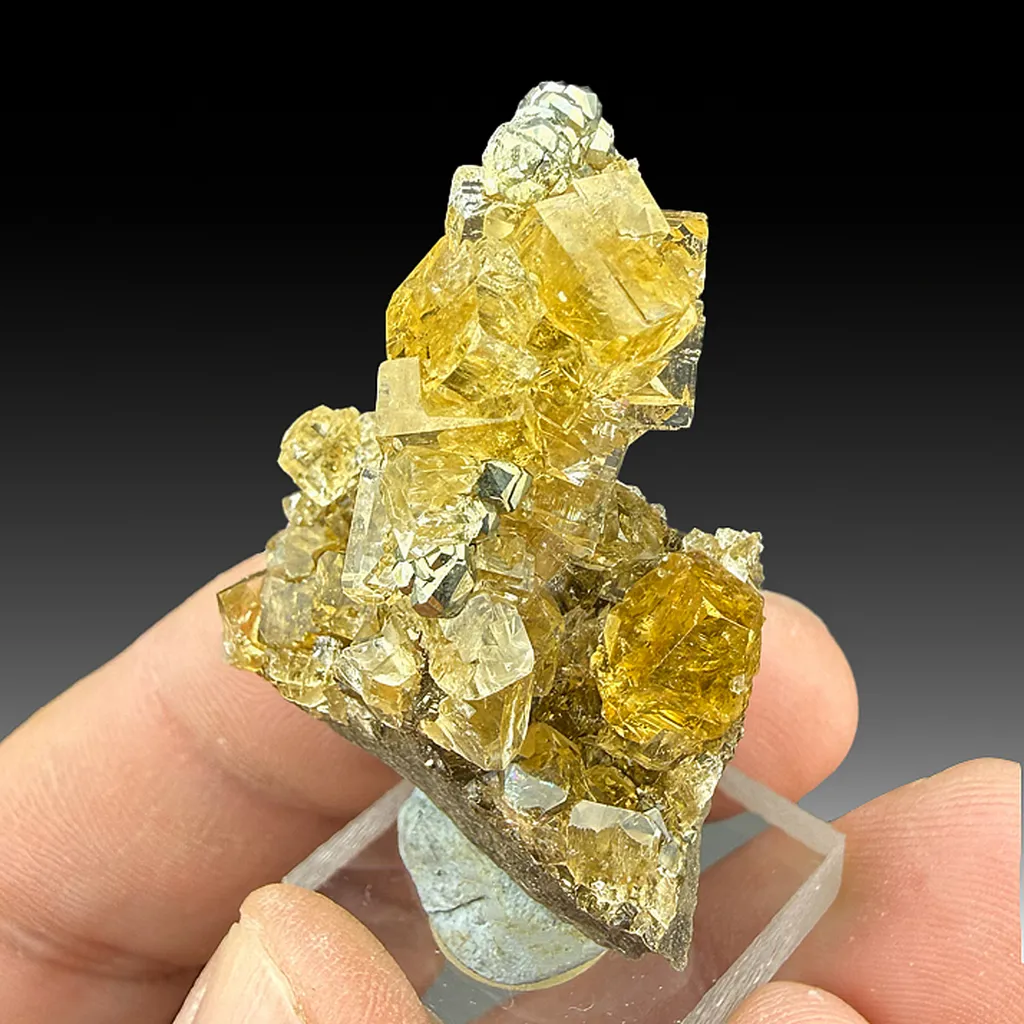 Fluorite from USA, Ohio, Delphos, Suever Stone Co. quarry