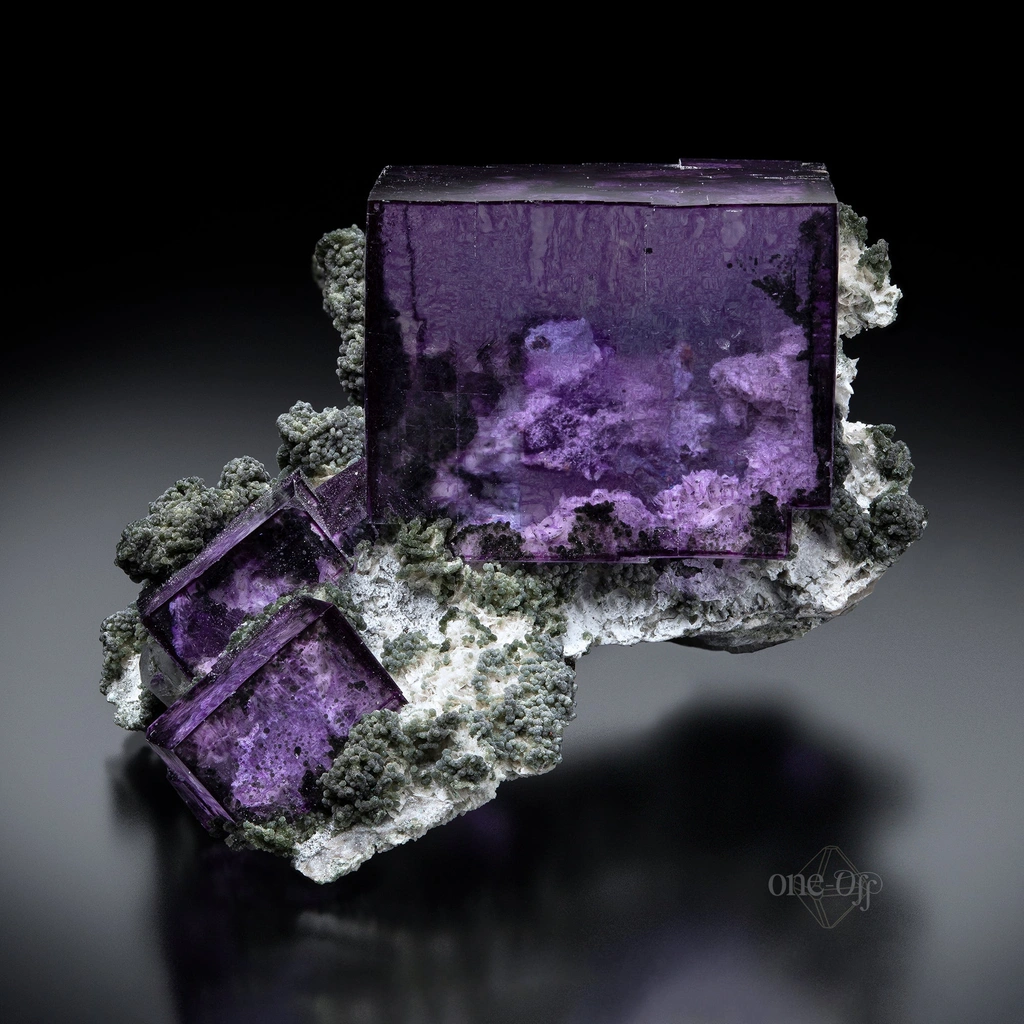 Fluorite from Yaogangxian Mine, Hunan, China image