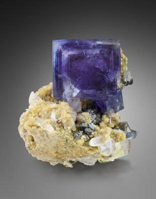 Fluorite from Yaogangxian Mine, Hunan, China image