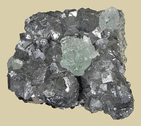Fluorite, Galena image