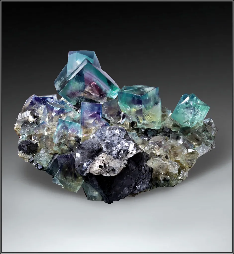 Fluorite, Galena image