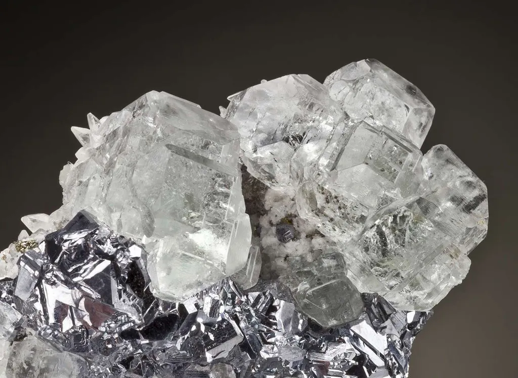 Fluorite, Galena, Calcite image
