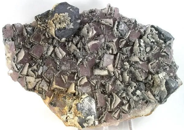 Fluorite, Galena, Quartz image