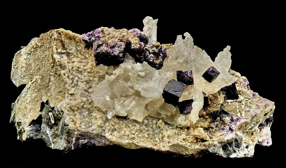 Fluorite, Gypsum, Dolomite image