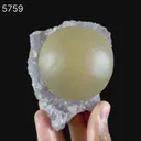 Fluorite Huge Ball on Amethyst Very Rare Natural Mineral Specimen - image 6