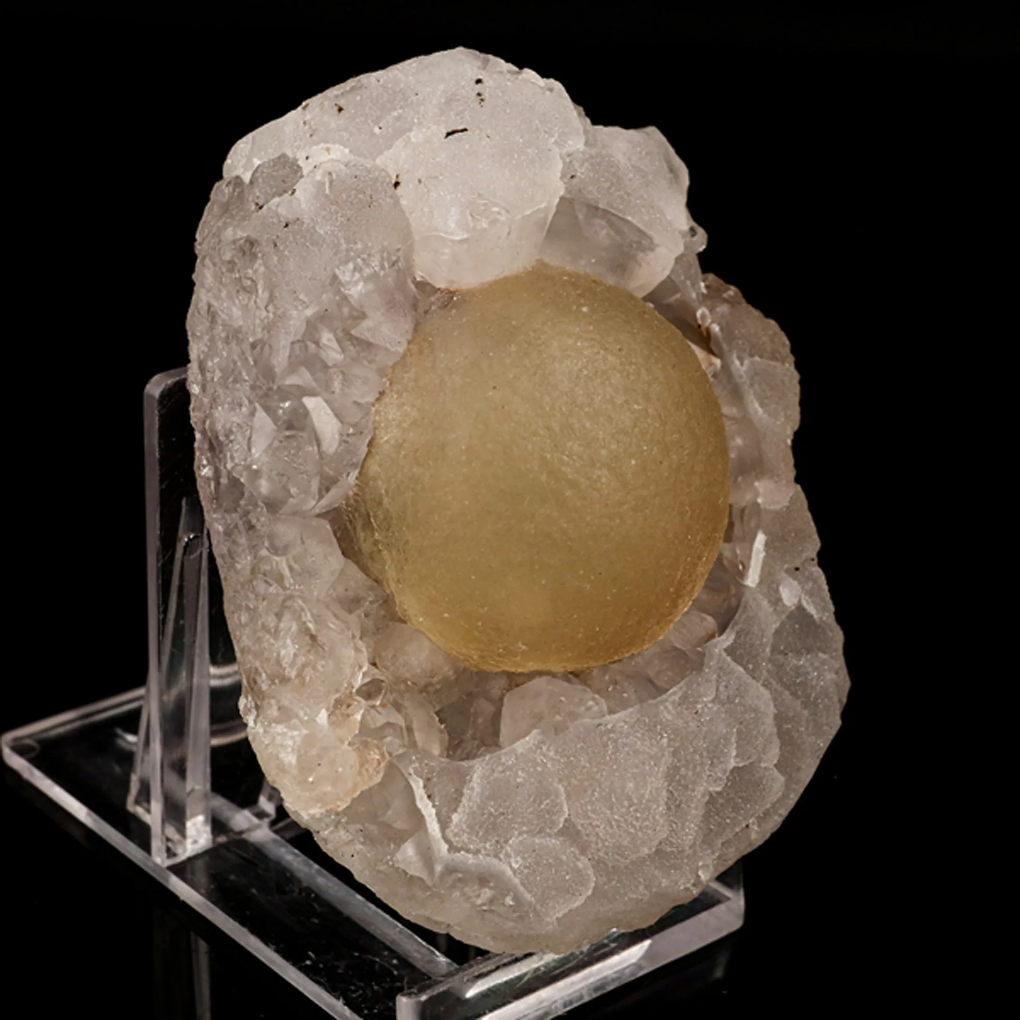 Fluorite Huge balls on MM Quartz Natural Mineral Specimen - image 3