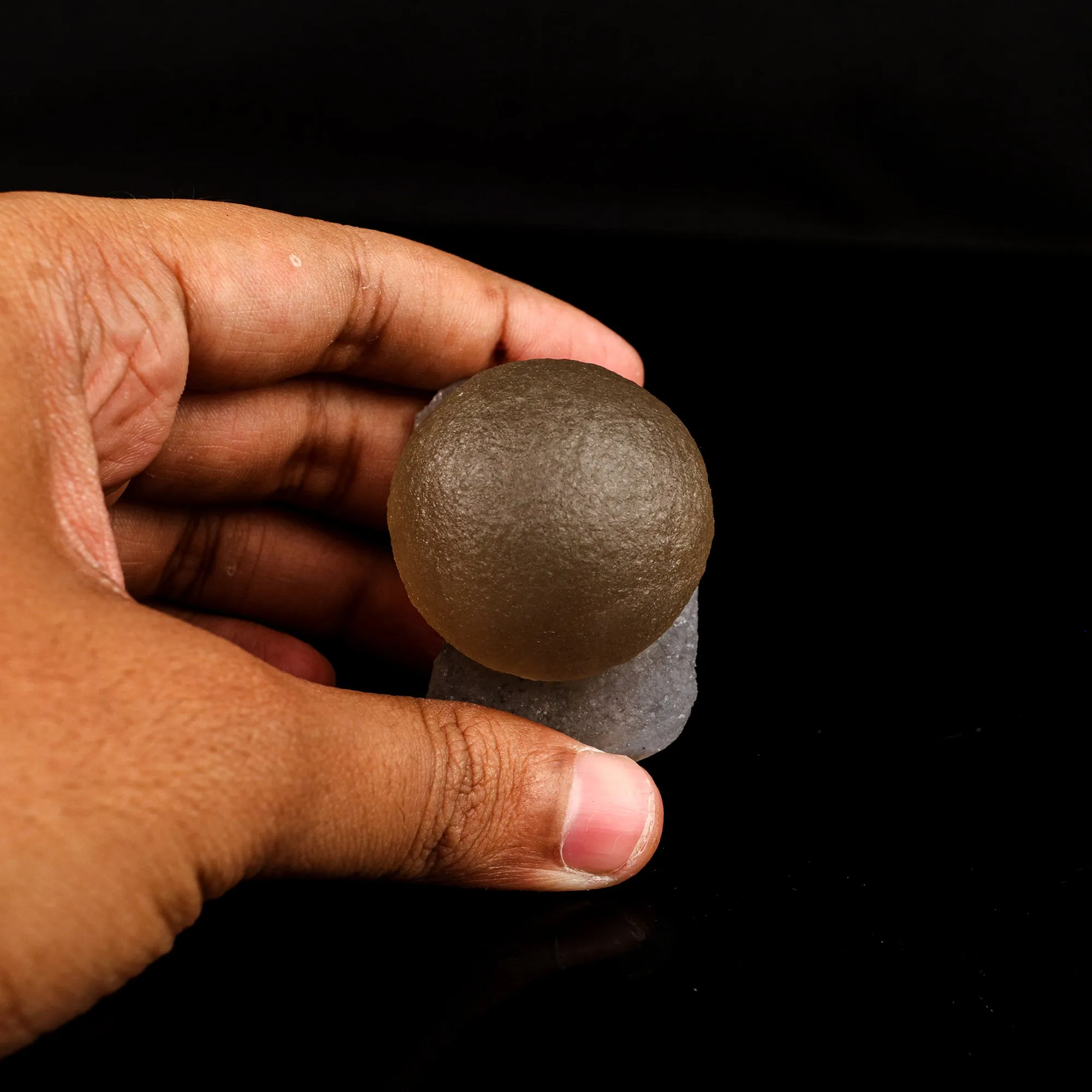 Fluorite Huge balls on MM Quartz Natural Mineral Specimen - image 4