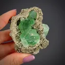 Fluorite in Pyrite (Pocket) - image 2